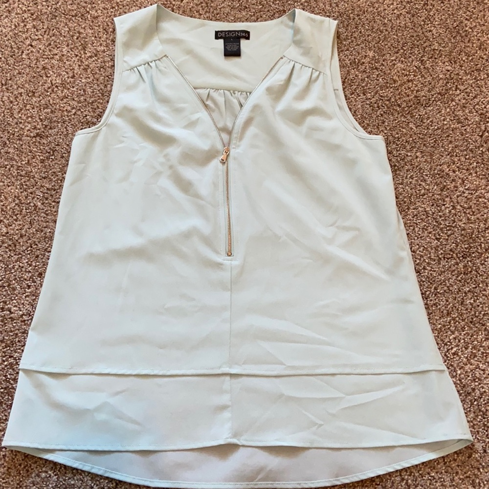 Light blue dress tank top